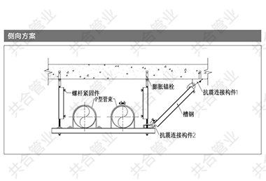 多管共架抗震基礎方案